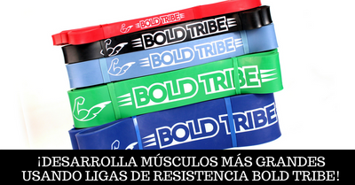 ¡Consigue Músculos Más Grandes Usando Bandas De Resistencia!