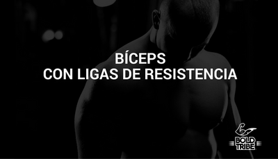 Biceps con Bandas de Resistencia Bold Tribe