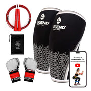 Rodilleras crossfit 7mm bold tribe rodilleras deportivas rodilleras para ejercicio gym entrenamiento kneepads