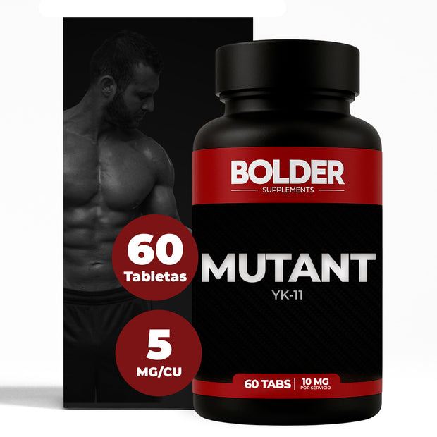 Mutant YK-11 | Masa Muscular Fuerza | 60 Tabletas 30 Servicios 10mg | Bolder