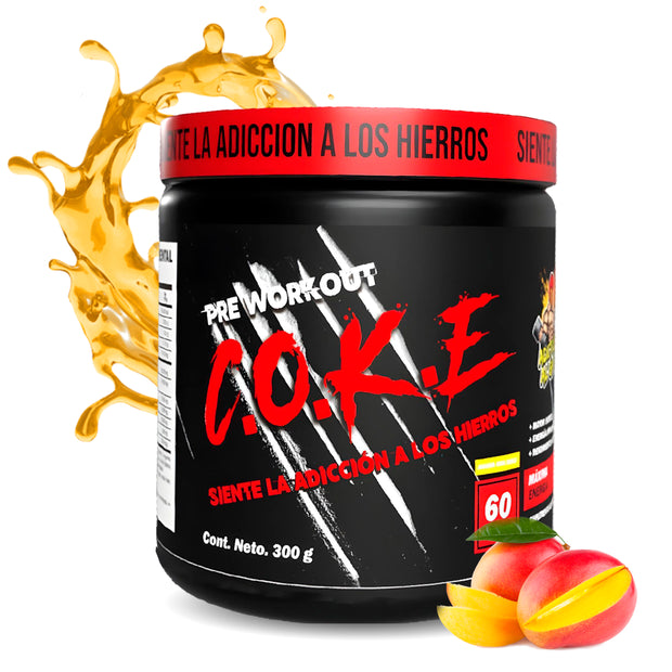 pre entrenador pre workout pre entreno coke clemb