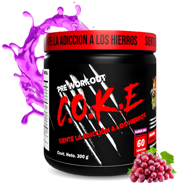 pre entrenador pre workout pre entreno coke clemb