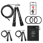 Cuerda para saltar con balero metálico cuerda para saltar master jump de bold tribe speed rope comba de salto 