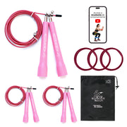 Cuerda para saltar con balero metálico cuerda para saltar master jump de bold tribe speed rope comba de salto 