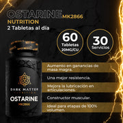 Ostarine 60 Tabletas 20mg 30 Servicios Mk2866 Dark Matter