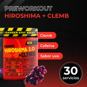 Preentrenador Hiroshima + Clemb Workout Con 30 Servicios