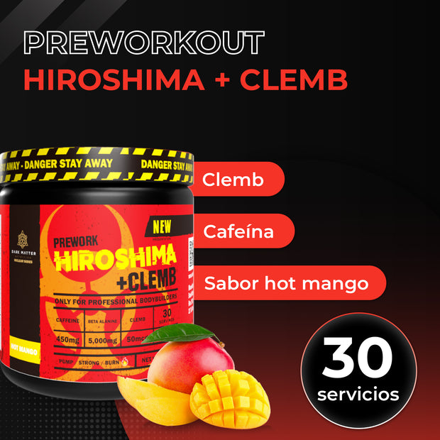Preentrenador Hiroshima + Clemb Workout Con 30 Servicios