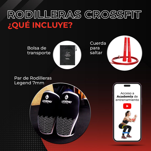 Rodilleras crossfit 7mm bold tribe rodilleras deportivas rodilleras para ejercicio gym entrenamiento kneepads