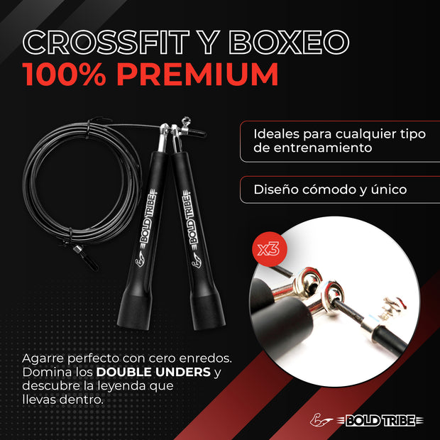 Cuerda para saltar con balero metálico cuerda para saltar master jump de bold tribe speed rope comba de salto 