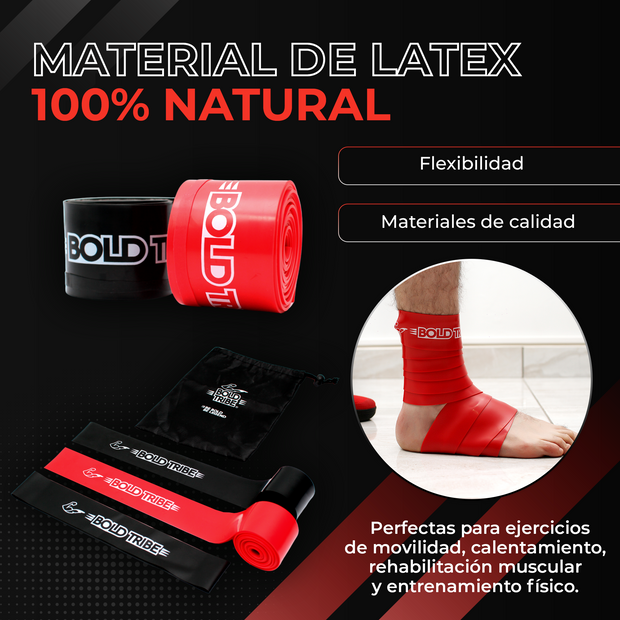 floss Bands Bandas de Recuperación Rápida Bold Tribe
