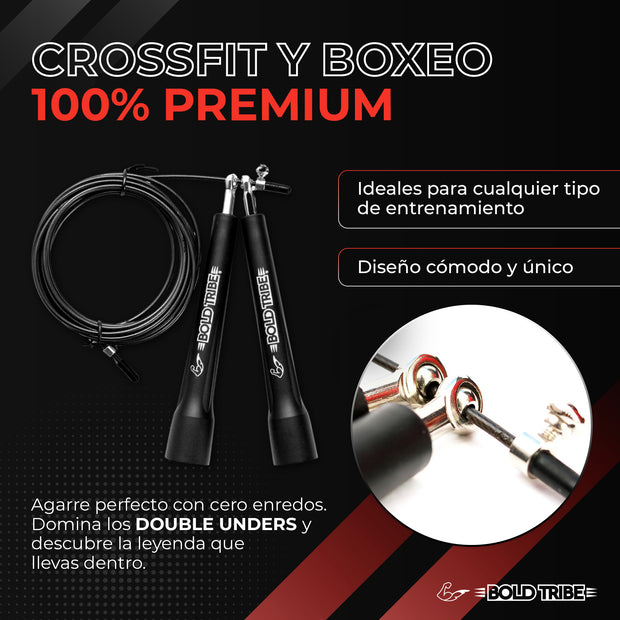 Cuerda para saltar con balero metálico cuerda para saltar master jump de bold tribe speed rope comba de salto 