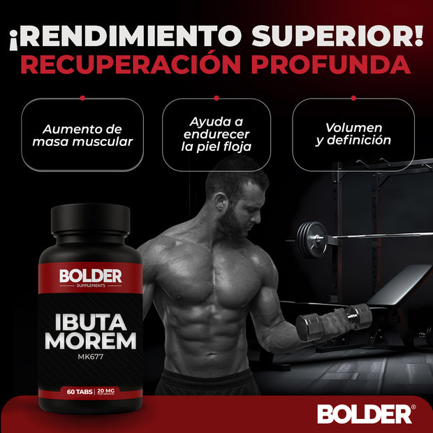 Ibutamorem 60 Tabletas 20mg 30 Servicios MK677 | Bolder
