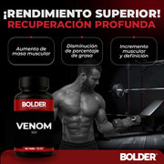 Venom S23 | Definición Extrema | 60 Tabletas 30 Servicios 20mg | Bolder