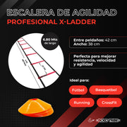 escalera de agilidad escalera de entrenamiento
