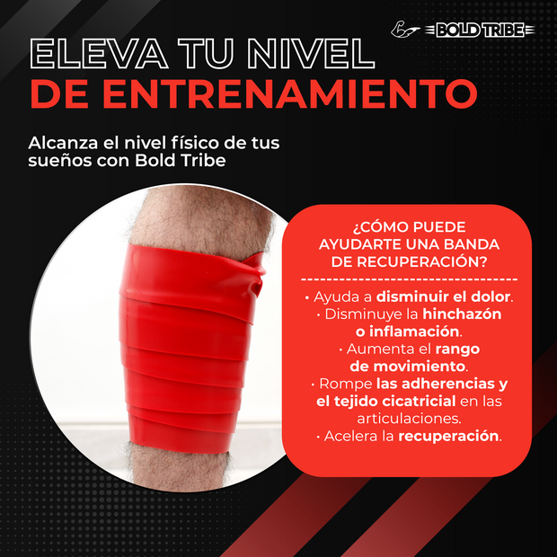 floss Bands Bandas de Recuperación Rápida Bold Tribe
