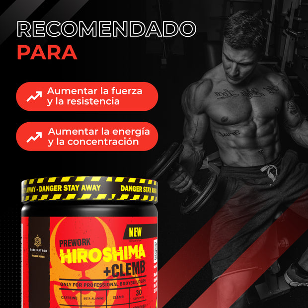 Preentrenador Hiroshima + Clemb Workout Con 30 Servicios