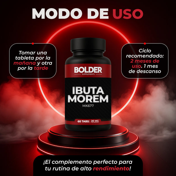 Ibutamorem 60 Tabletas 20mg 30 Servicios MK677 | Bolder