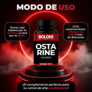 Ostarine MK2866 | Volumen Masa Magra | 60 Tabletas 30 Servicios 20mg | Bolder