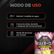 Shining Aminoácidos | BCAA + CLA Ratio 10:1:1 | 30 Servicios