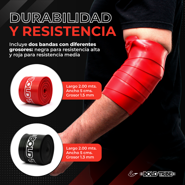 floss Bands Bandas de Recuperación Rápida Bold Tribe