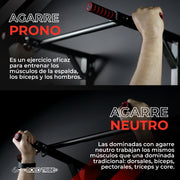 Barra Dominadas Multifuncional Calistenia Pull Ups Gym 300Kg