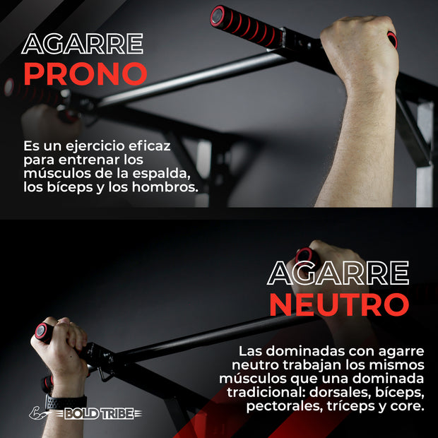Barra Dominadas Multifuncional Calistenia Pull Ups Gym 300Kg