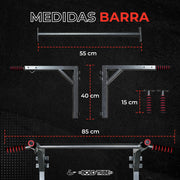 Barra Dominadas Multifuncional Calistenia Pull Ups Gym 300Kg