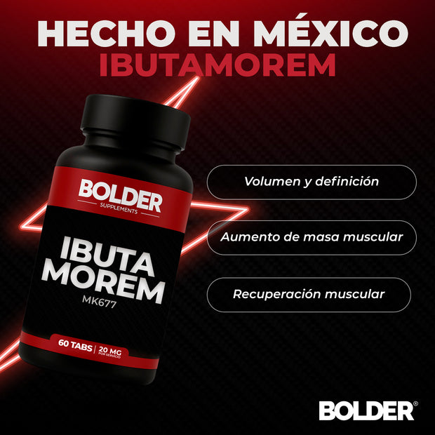 Ibutamorem 60 Tabletas 20mg 30 Servicios MK677 | Bolder