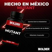 Mutant YK-11 | Masa Muscular Fuerza | 60 Tabletas 30 Servicios 10mg | Bolder
