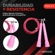 Cuerda para saltar con balero metálico cuerda para saltar master jump de bold tribe speed rope comba de salto 