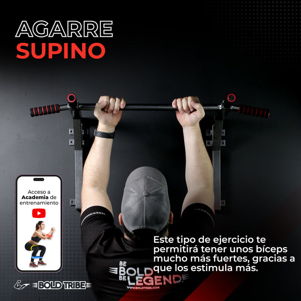 Barra Dominadas Multifuncional Calistenia Pull Ups Gym 300Kg
