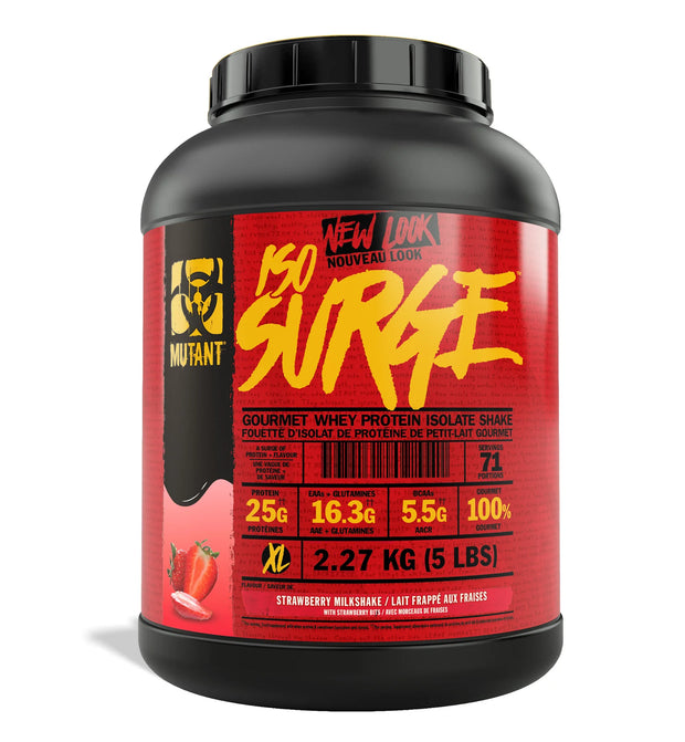 Proteína Aislada Mutant Iso Surge 5lbs (2.27kg) 70 Servicios