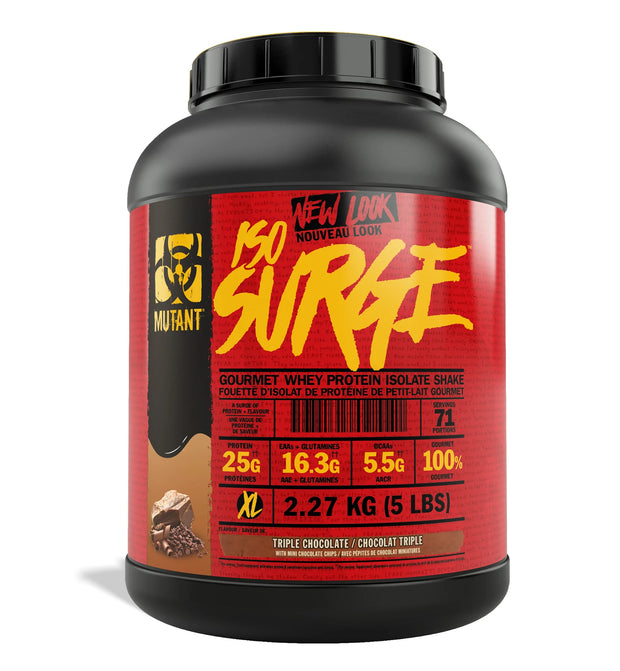 Proteína Aislada Mutant Iso Surge 5lbs (2.27kg) 70 Servicios