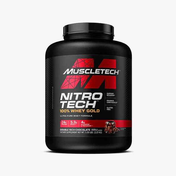 Proteína Polvo Muscletech Nitro Tech 100% Whey Gold 5.03 Lbs 69 Servicios