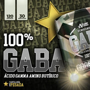 Gaba 100% Puro | Sueño Profundo Descanso Natural 120 Servicios