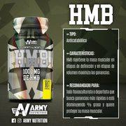 HMB Suplemento Aumenta Masa Muscular Definición 1000mg