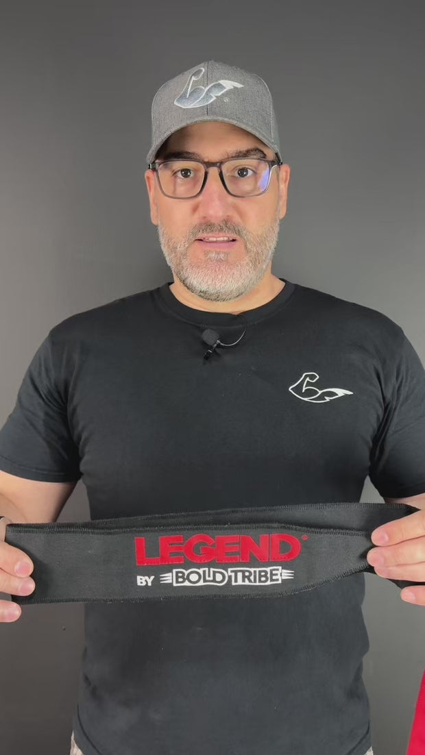 muñequeras legend tela grado militar wrist wraps bold tribe