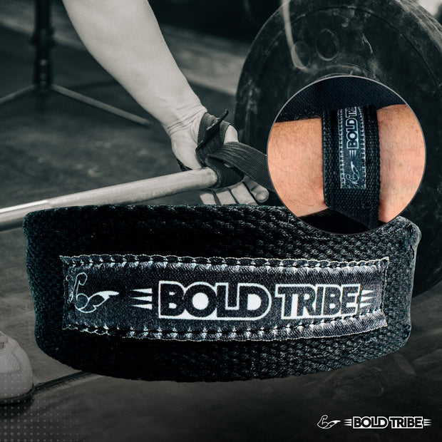 Straps Para Gym Correas Crossfit Pesas Peso Muerto Levantamiento Pesas Powerlifting Bold Tribe