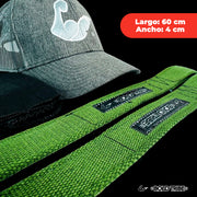 Straps Para Gym Correas Crossfit Pesas Peso Muerto Levantamiento Pesas Powerlifting Bold Tribe