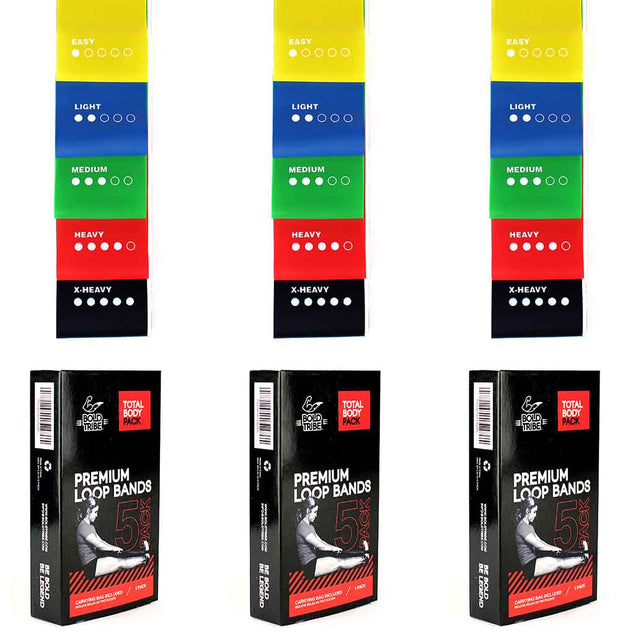 Total body pack ligas resistencia