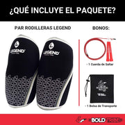 Rodilleras crossfit 7mm bold tribe rodilleras deportivas rodilleras para ejercicio gym entrenamiento kneepads