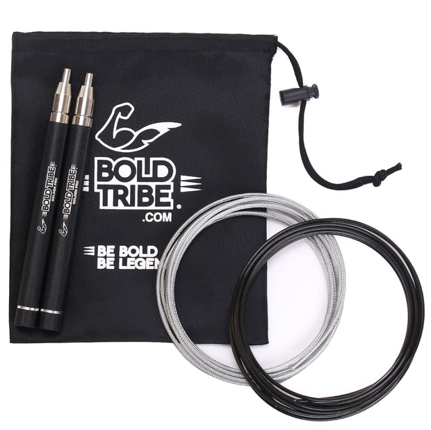 Cuerda para saltar con balero metálico cuerda para saltar golden pro de bold tribe speed rope comba de salto auto ajuste self lock