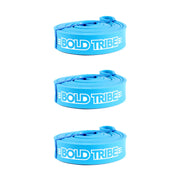 Pack 3 ligas de resistencia Bold Tribe #3 Azul Light con 7 bonos incluidos