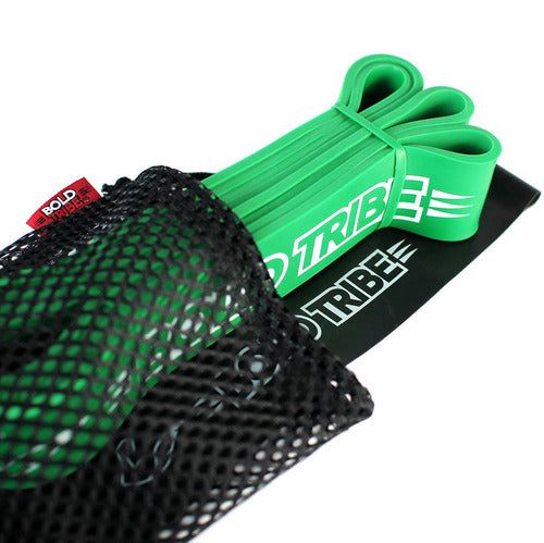 2 Ligas Bandas Resistencia Crossfit Pull Ups Verde #4