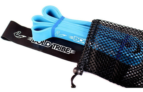 Set 2 Ligas Bandas Resistencias Crossfit Azul Light #3