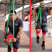 2 Ligas Bandas Resistencia Crossfit Pull Ups Verde #4
