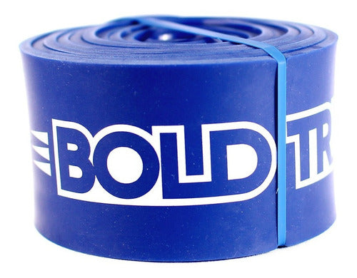 2 Ligas Bandas Resistencia Crossfit Pull Ups Azul #5 Con Mini Bandas