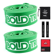 2 Ligas Bandas Resistencia Crossfit Pull Ups Verde #4