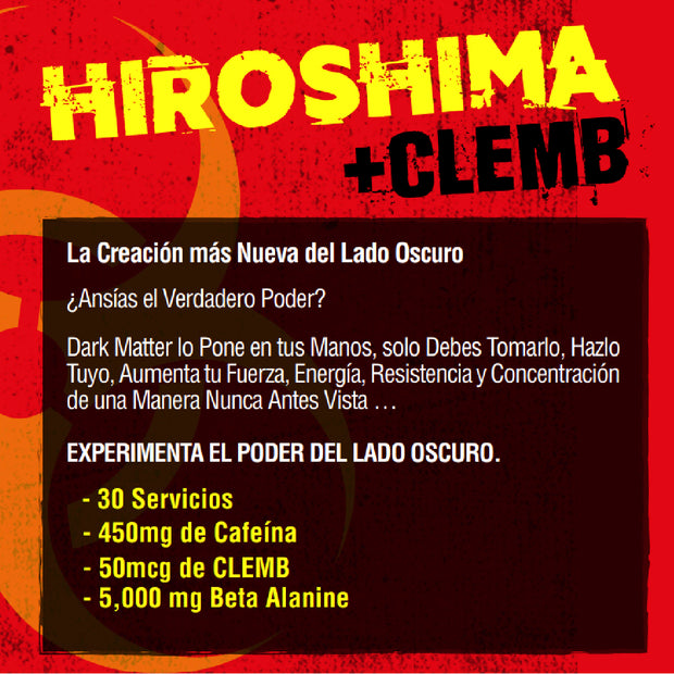 Preentrenador Pre Entreno Hiroshima Potencia Extrema Workout