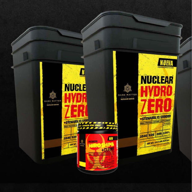 Nuclear Hydro Zero | Quemador de Grasa + Stenabolic 0 Carbs 171 Servicios